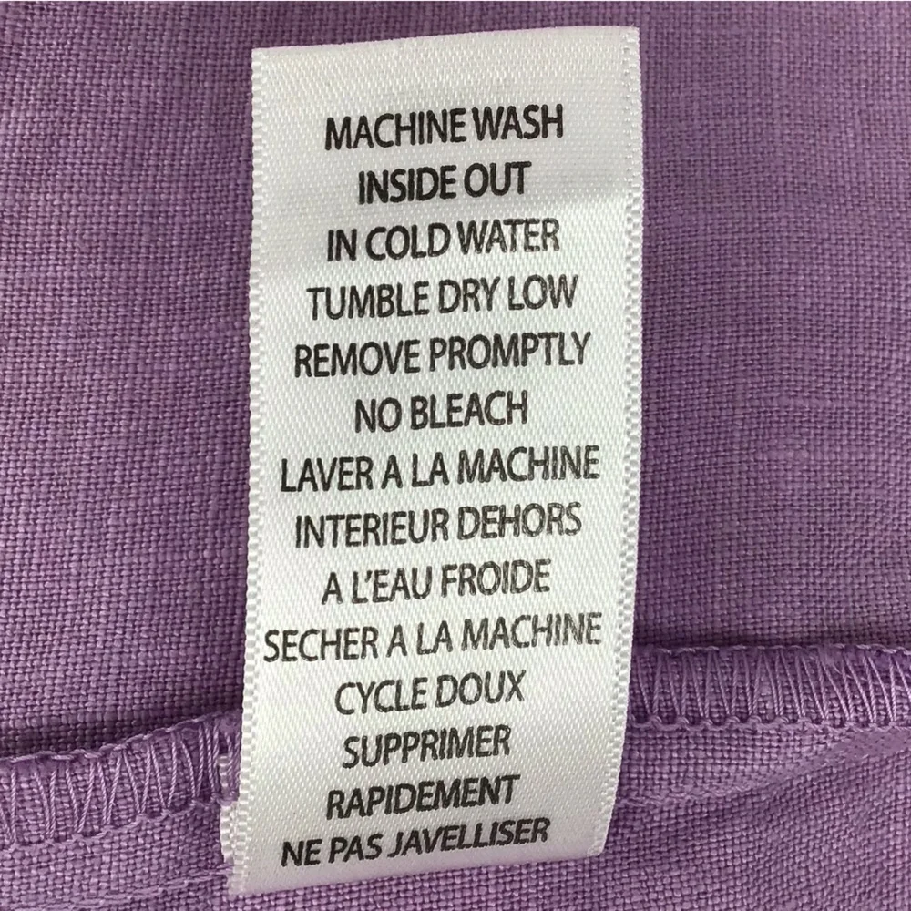 NWOT Frank & Eileen Purple Smocked Buttoned Sundress size S - Picture 4 of 5